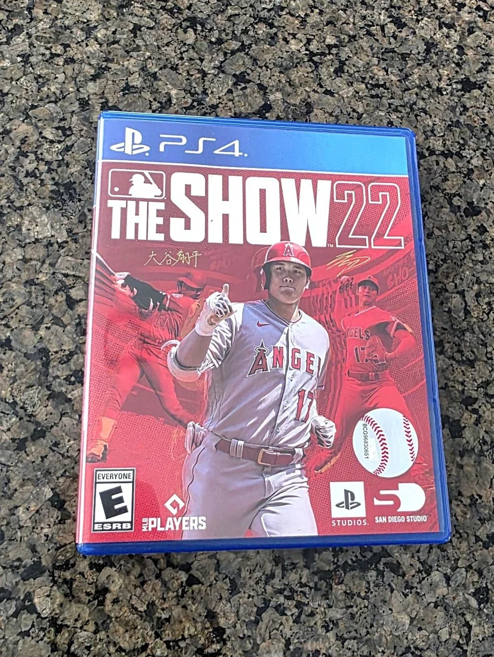 MLB The Show 22 PS4 Sony PlayStation 4 Shohei Ohtani Game Brand MLB baseball
